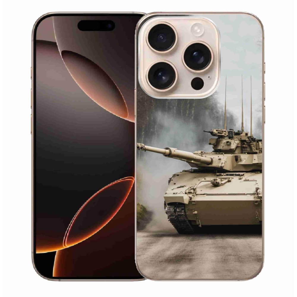 Gelový kryt mmCase na iPhone 16 Pro Max - tank 1