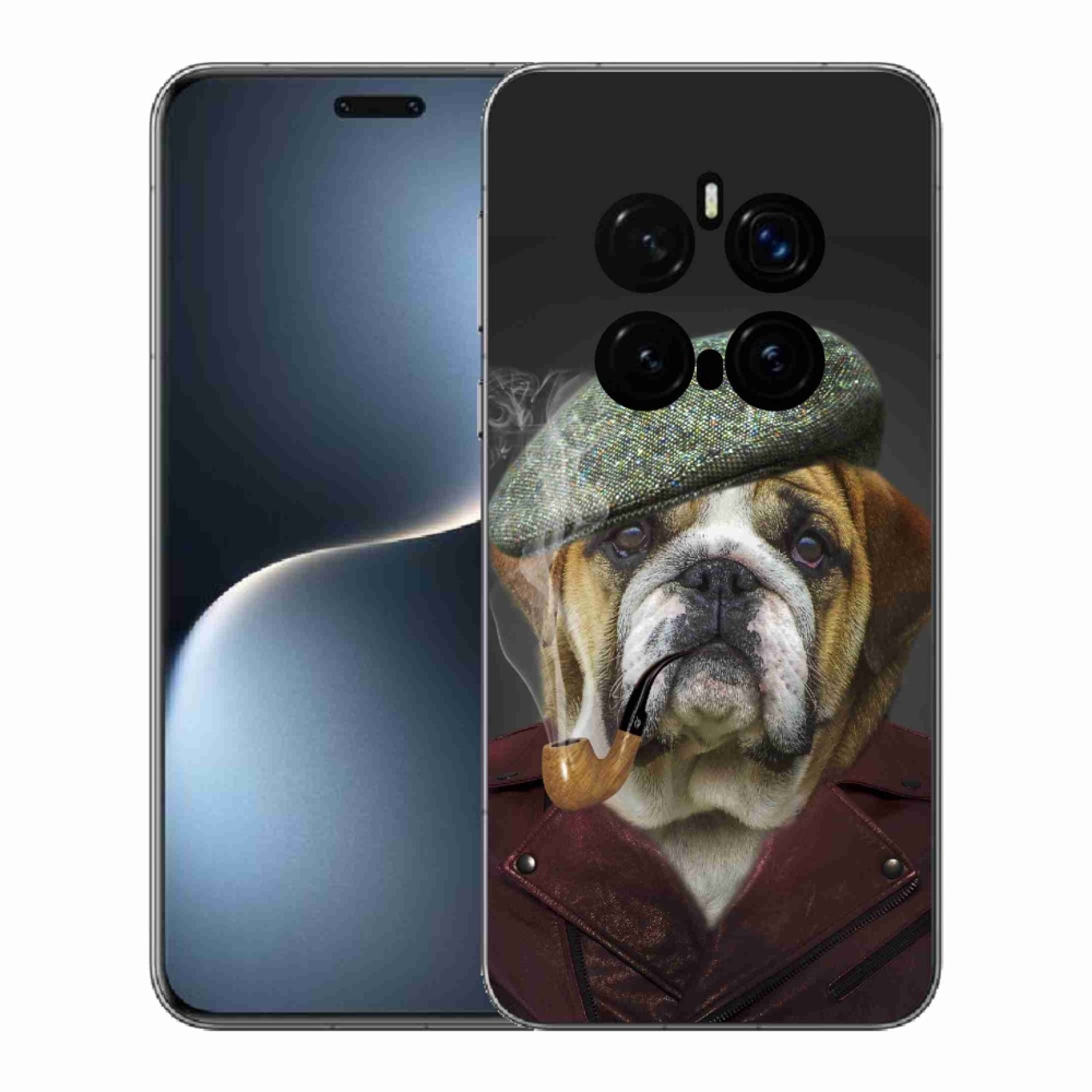 Gelový kryt mmCase na Honor Magic 7 Pro 5G - pes s fajfkou