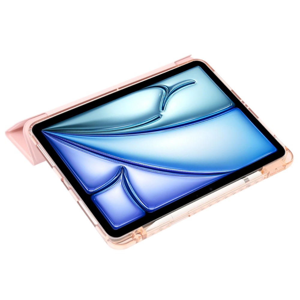 Fold zavírací pouzdro na iPad Air 11 (2024) - růžové