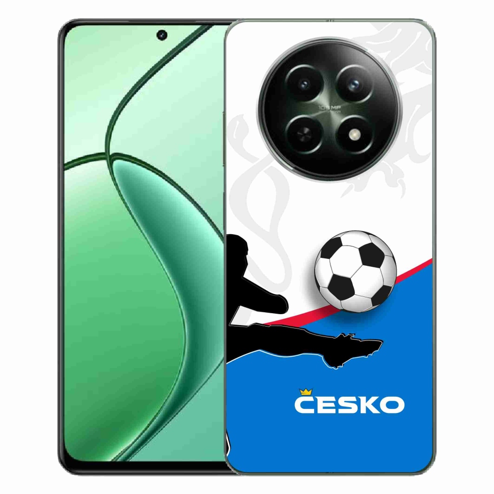 Gelový kryt mmCase na Realme 12 5G/12x 5G - fotbal Česko 3