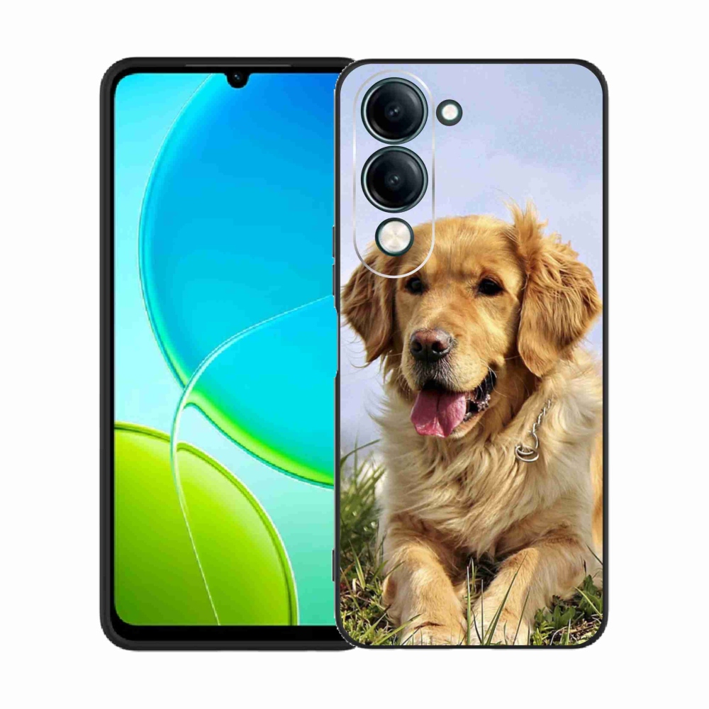 Gelový kryt mmCase na Vivo Y29s 5G - zlatý retrívr