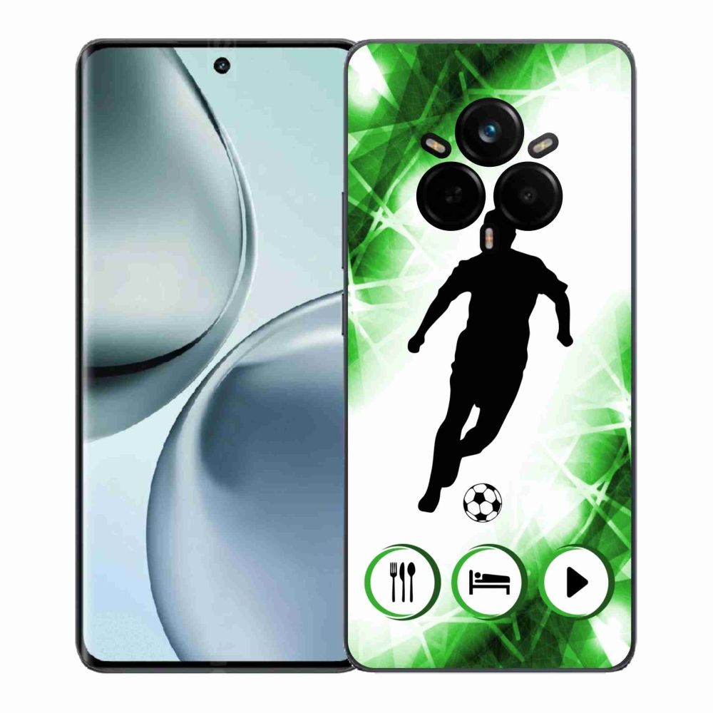 Gelový kryt mmCase na Realme 14 Pro+ 5G - fotbalista
