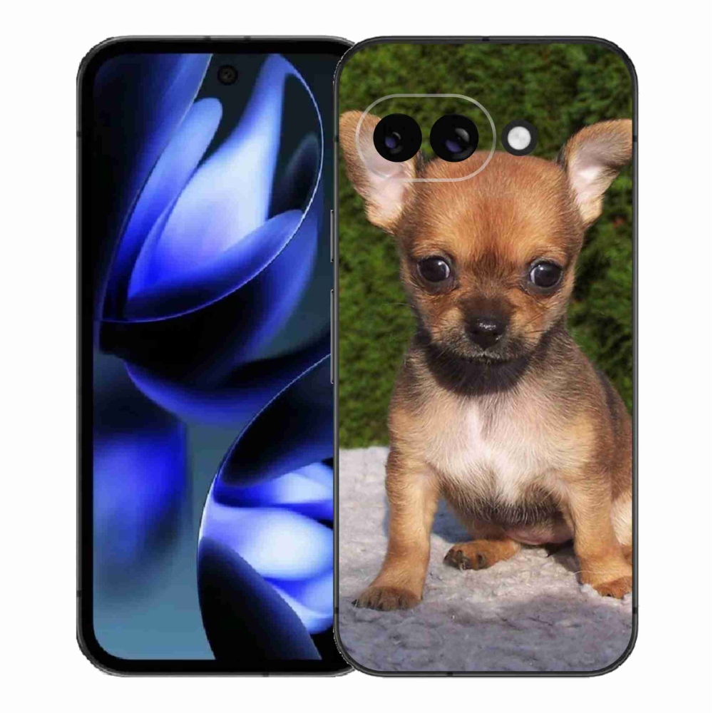 Gelový kryt mmCase na Google Pixel 9a - čivava 3