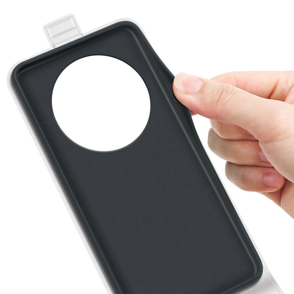 Vertical knížkové pouzdro na Xiaomi Redmi 14C/Poco C75 - bílé