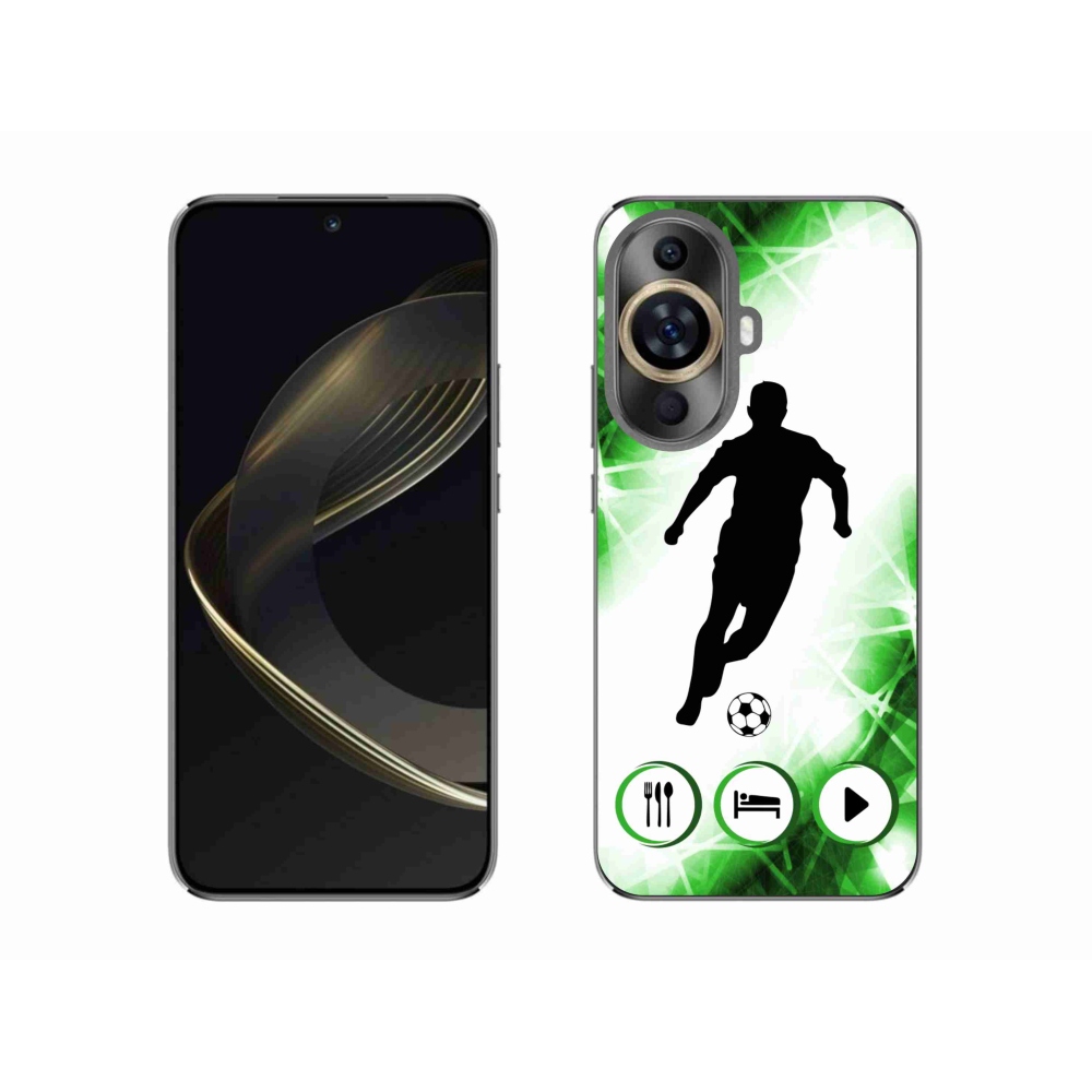 Gelový kryt mmCase na Huawei Nova 11 - fotbalista