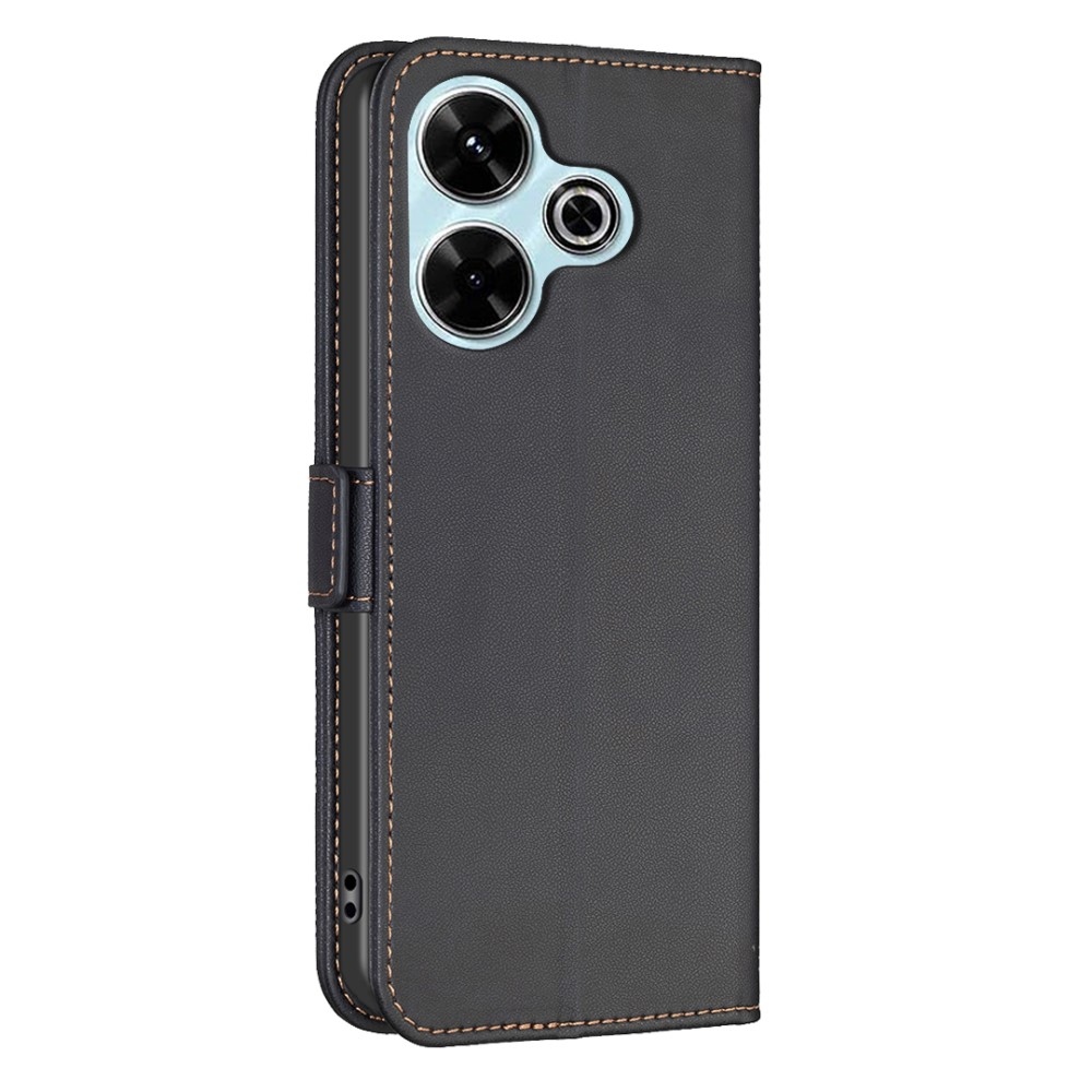 BNF knížkové pouzdro na Xiaomi Redmi 13 4G/Poco M6 4G - černé