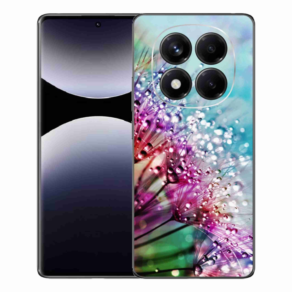 Gelový kryt mmCase na Xiaomi Redmi Note 14 Pro - barevné květy