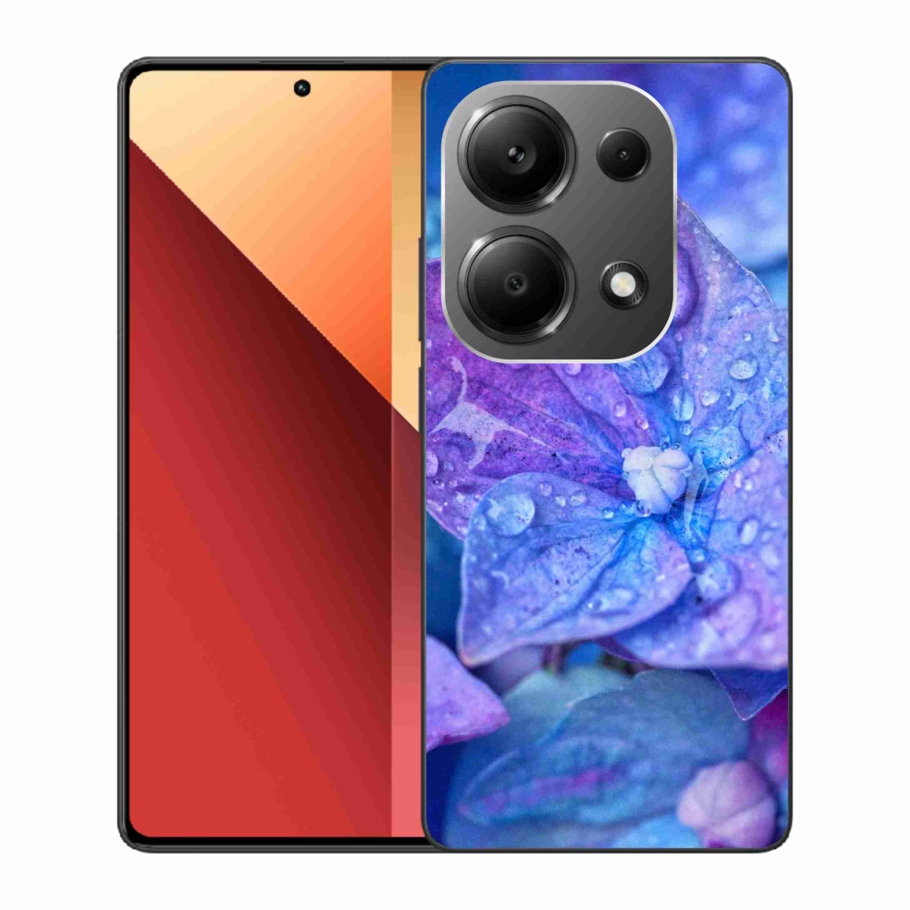 Gelový kryt mmCase na Xiaomi Redmi Note 13 Pro 4G/Poco M6 Pro - fialový květ