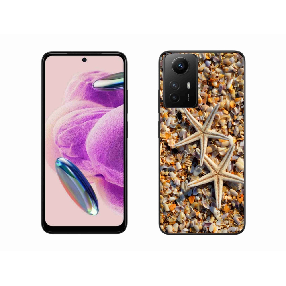 Gelový kryt mmCase na Xiaomi Redmi Note 12S - mořské hvězdice