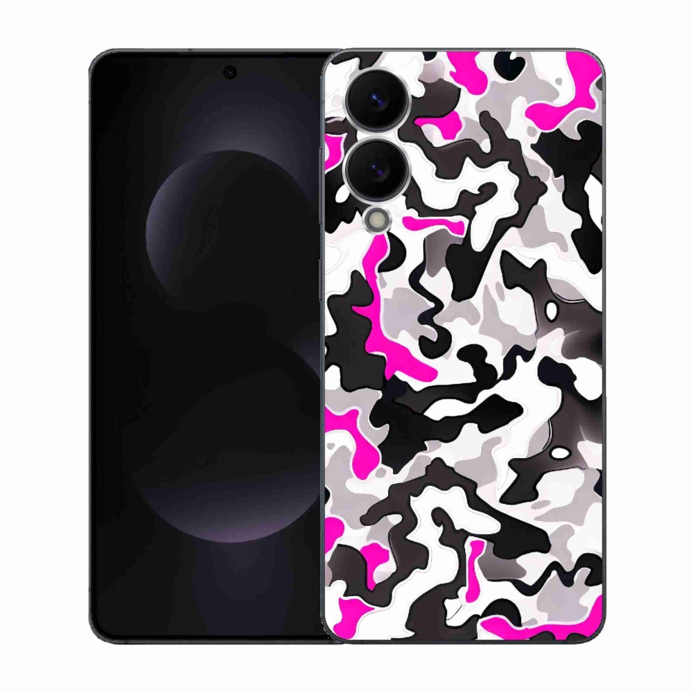 Gelový kryt mmCase na Samsung Galaxy S25 Edge - maskáčový vzor 5