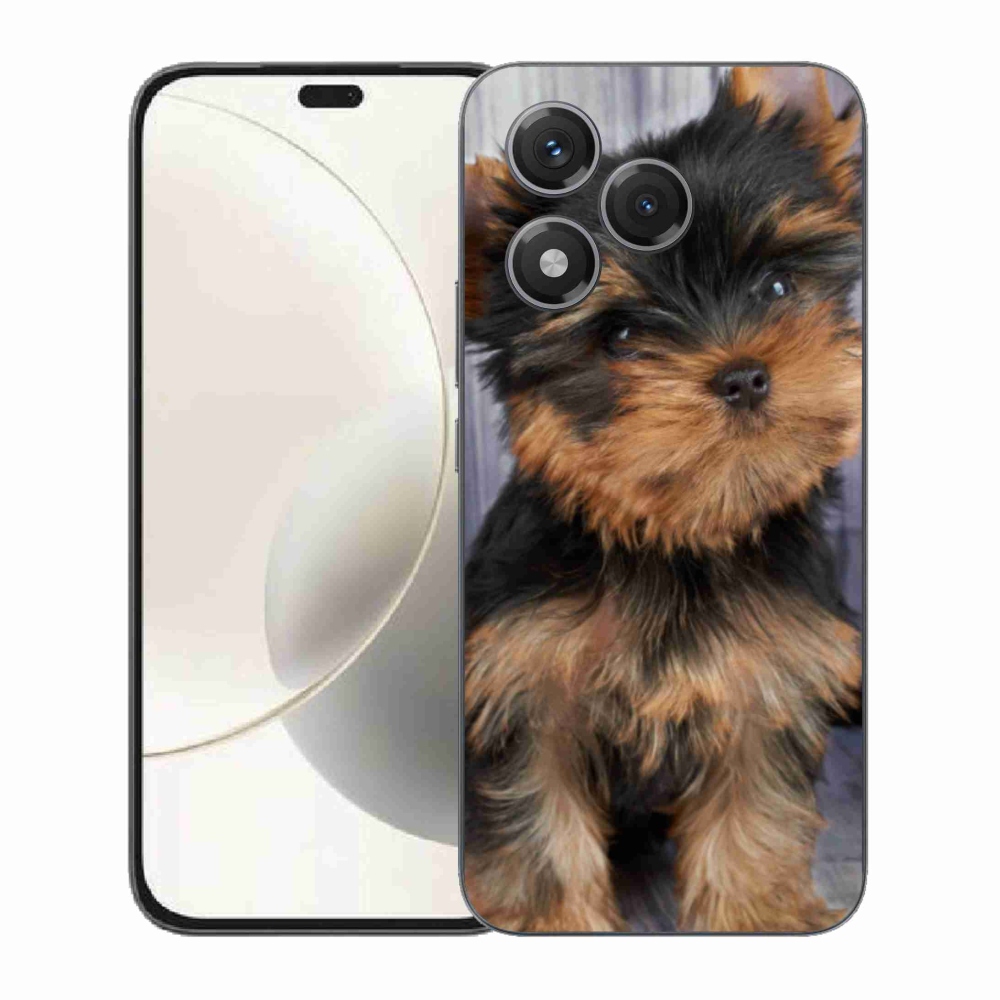 Gelový kryt mmCase na Honor 400 Lite - jorkšír 9