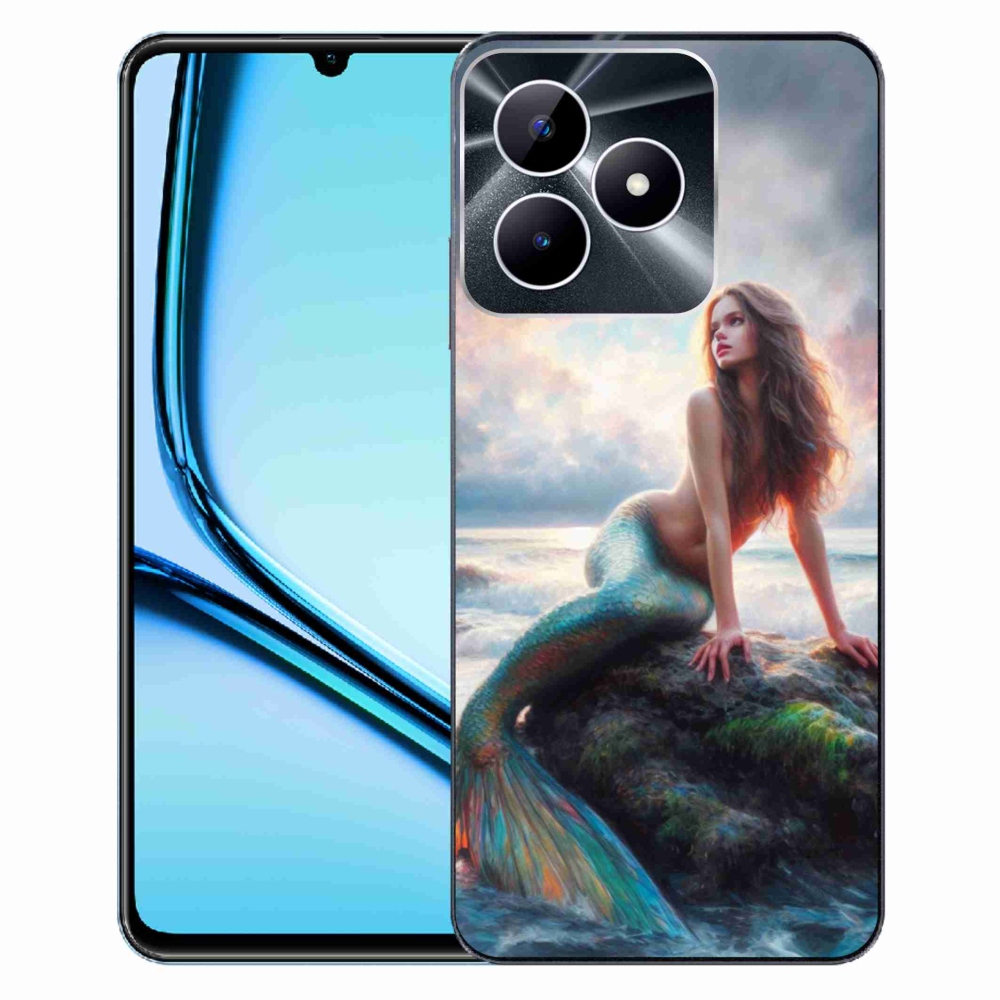 Gelový kryt mmCase na Realme Note 50 - mořská panna