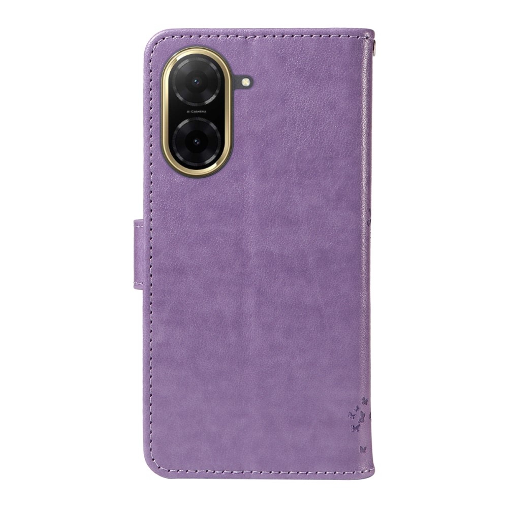 Trees knížkové pouzdro na Xiaomi Redmi A5 (171.7x77.8x8.3mm) - světlefialové