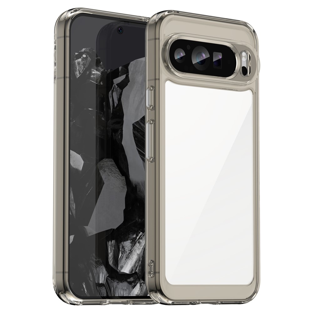 Gelový obal s pevnými zády na Google Pixel 9 Pro XL - šedý