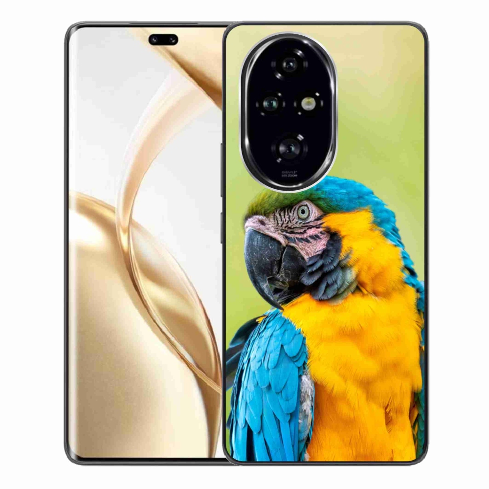 Gelový obal mmCase na Honor 200 Pro 5G - papoušek ara 2