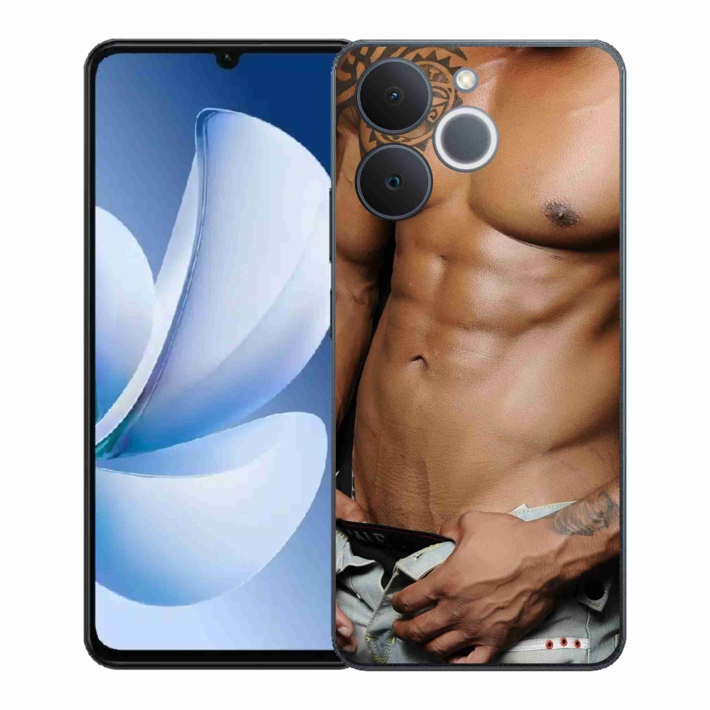 Gelový kryt mmCase na Realme Note 70T - sexy muž