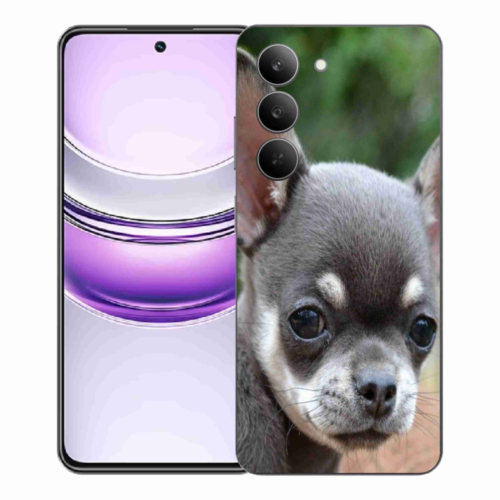 Gelový kryt mmCase na Realme 14x 5G - čivava