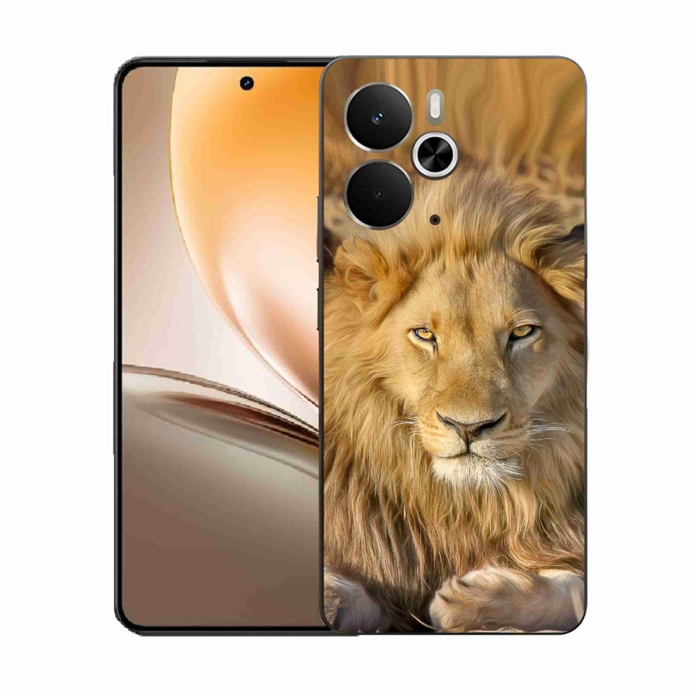 Gelový kryt mmCase na Realme 14 5G - lev 2