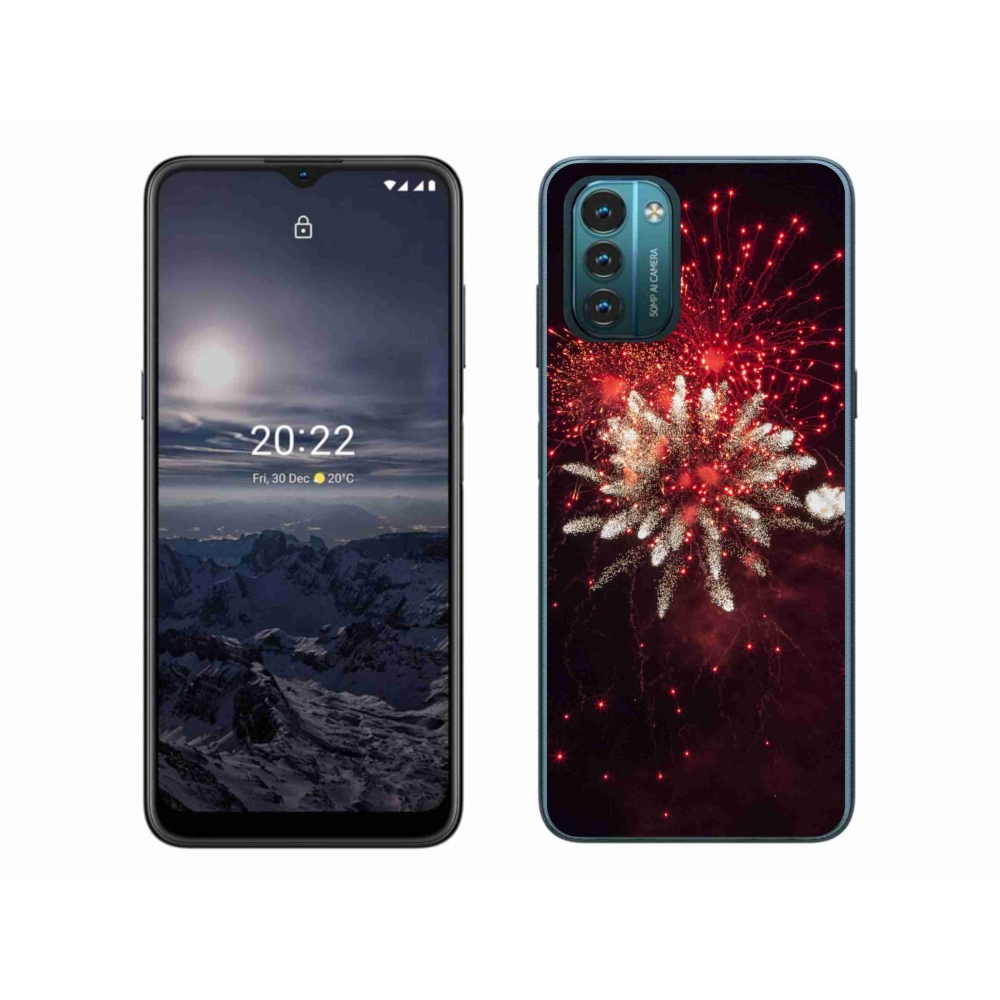 Gelový kryt mmCase na Nokia G11/G21 - ohňostroj