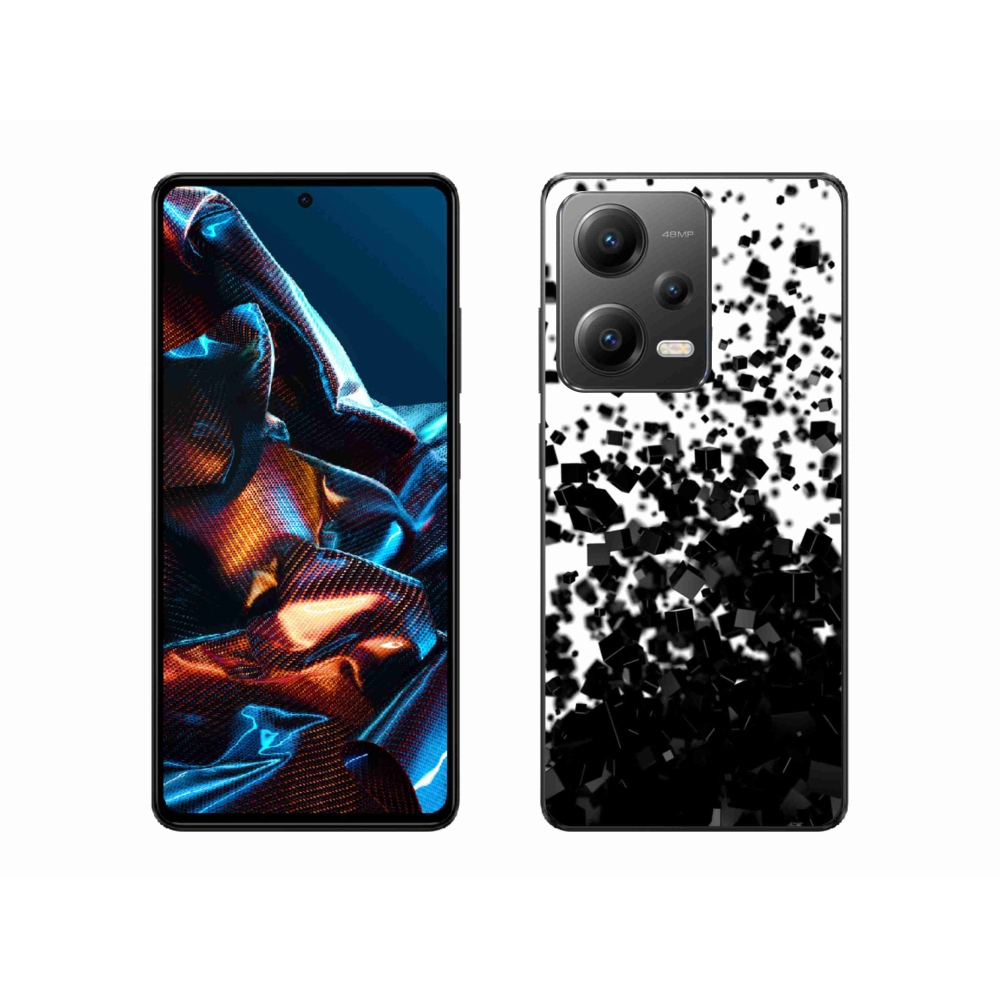 Gelový kryt mmCase na mobil Xiaomi Redmi Note 12 Pro 5G - abstraktní vzor 1