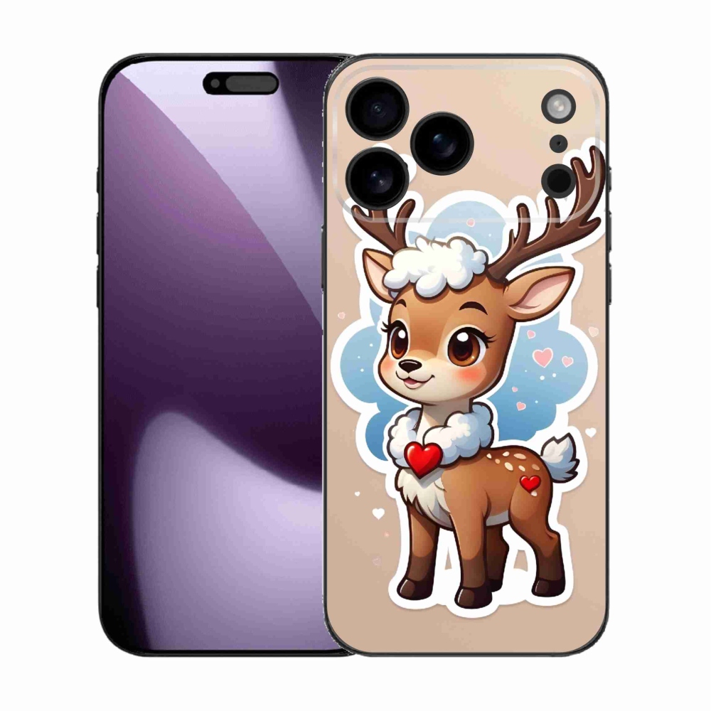 Gelový kryt mmCase na iPhone 17 Pro Max - kreslený sob