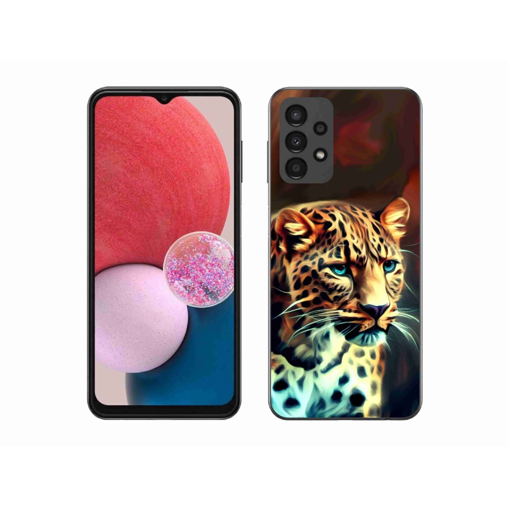Gelový kryt mmCase na Samsung Galaxy A13 4G - leopard