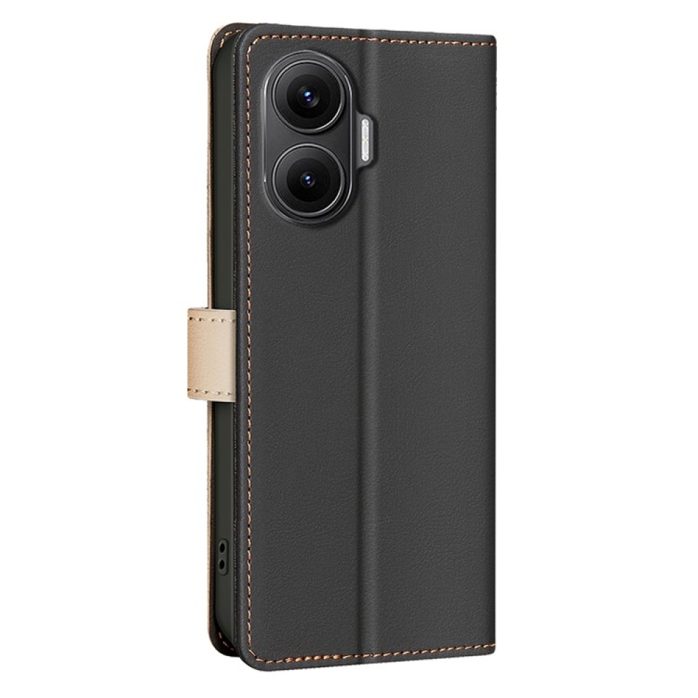 BNF DUO knížkové pouzdro na Xiaomi Poco F7 5G - černé