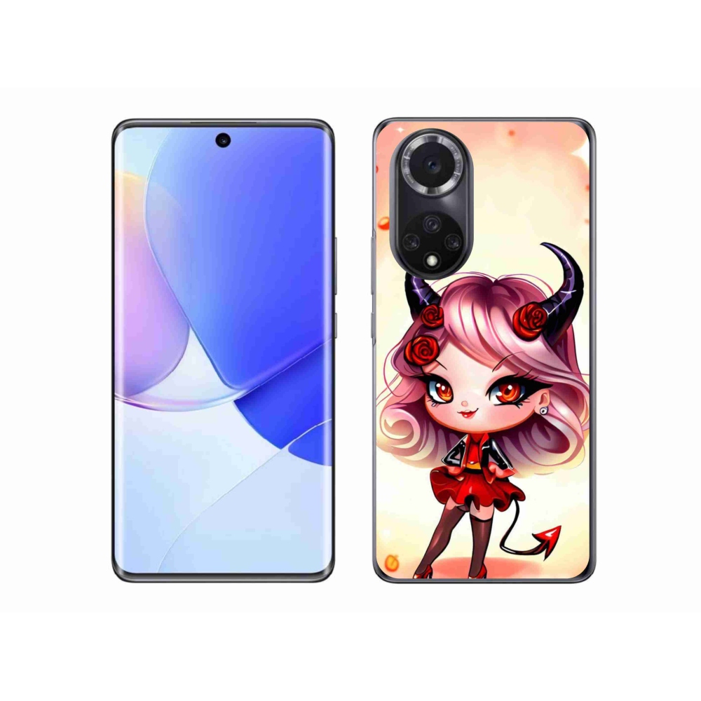 Gelový kryt mmCase na Honor 50 - kreslená čertice