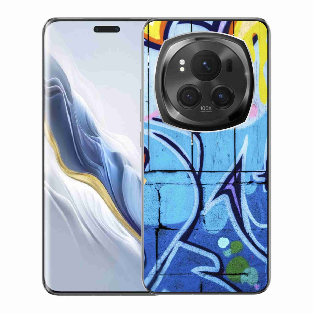 Gelový kryt mmCase na Honor Magic 6 Pro 5G - graffiti