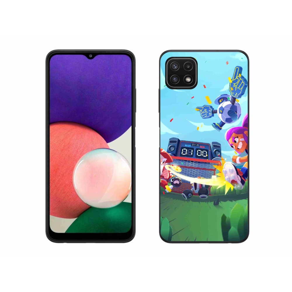 Gelový kryt mmCase na Samsung Galaxy A22 5G - brawl stars 1