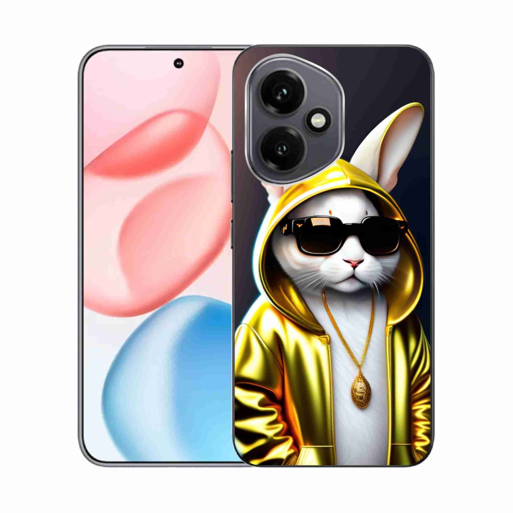 Gelový kryt mmCase na Honor 400 - kočka boss