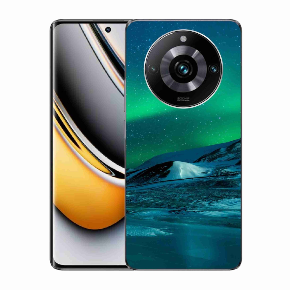 Gelový kryt mmCase na Realme 11 Pro/11 Pro+ - polární záře