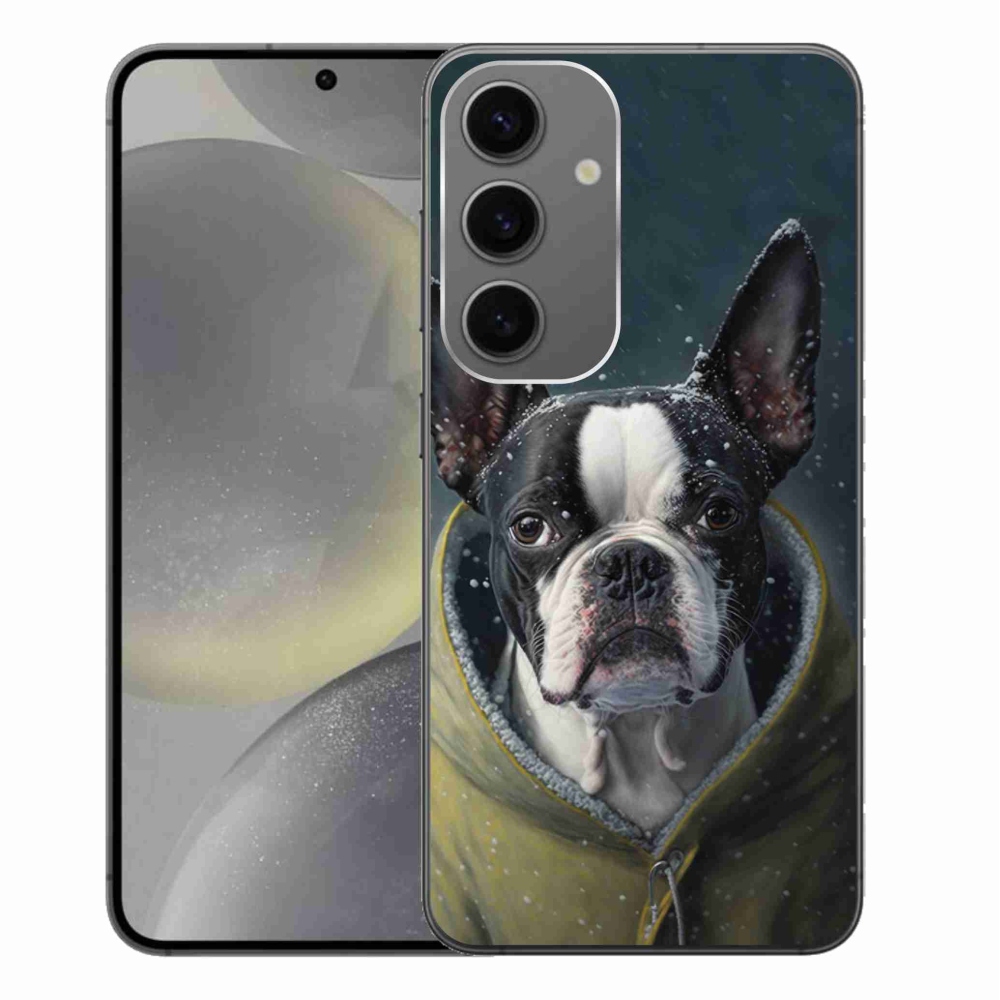 Gelový kryt mmCase na Samsung Galaxy S24+ - buldoček