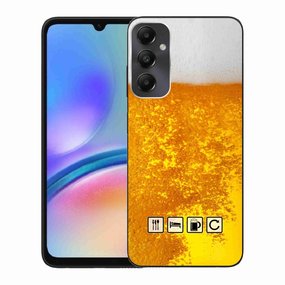 Gelový kryt mmCase na Samsung Galaxy A05s - pivní motiv 3