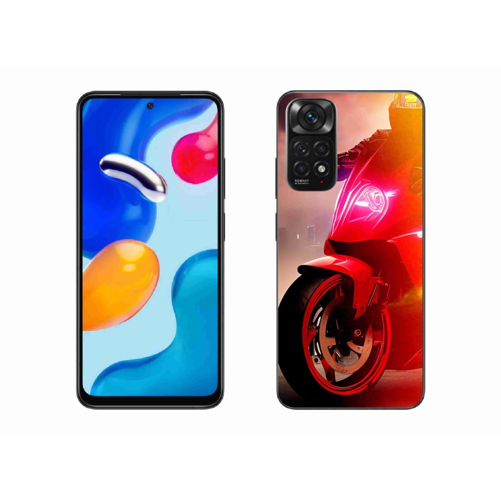 Gelový kryt mmCase na Xiaomi Redmi Note 11S 4G - motorka