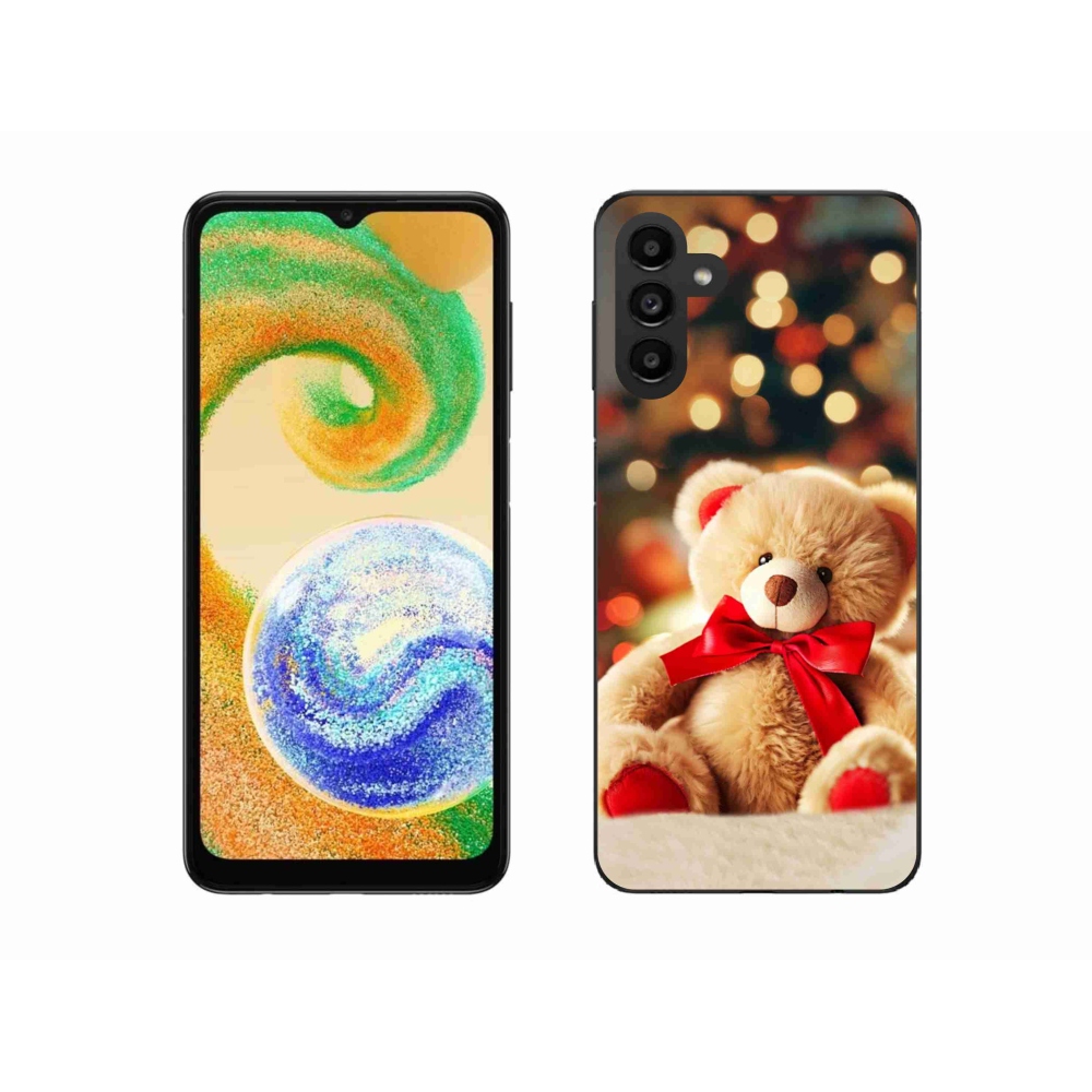 Gelový kryt mmCase na Samsung Galaxy A04s (164.7x76.7x9.1mm) - plyšový medvídek