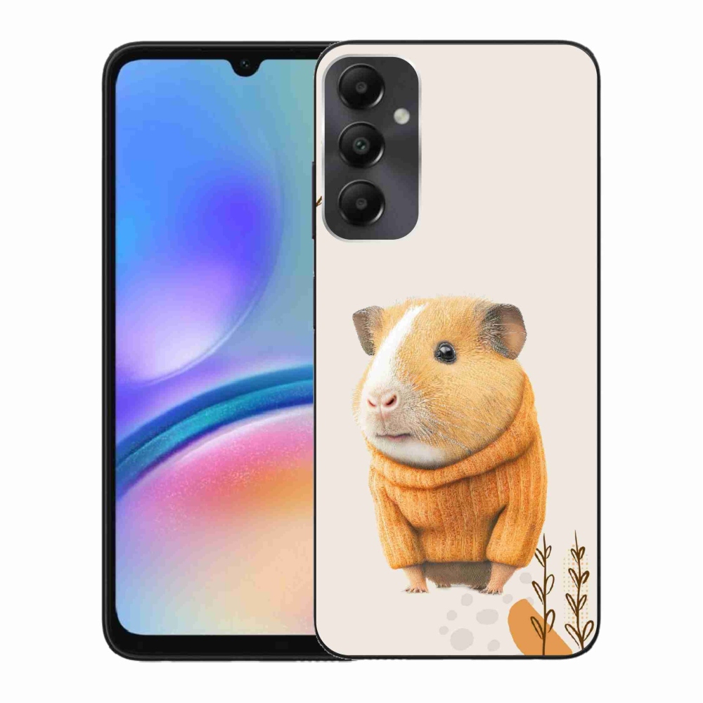 Gelový kryt mmCase na Samsung Galaxy A05s - morče ve svetru