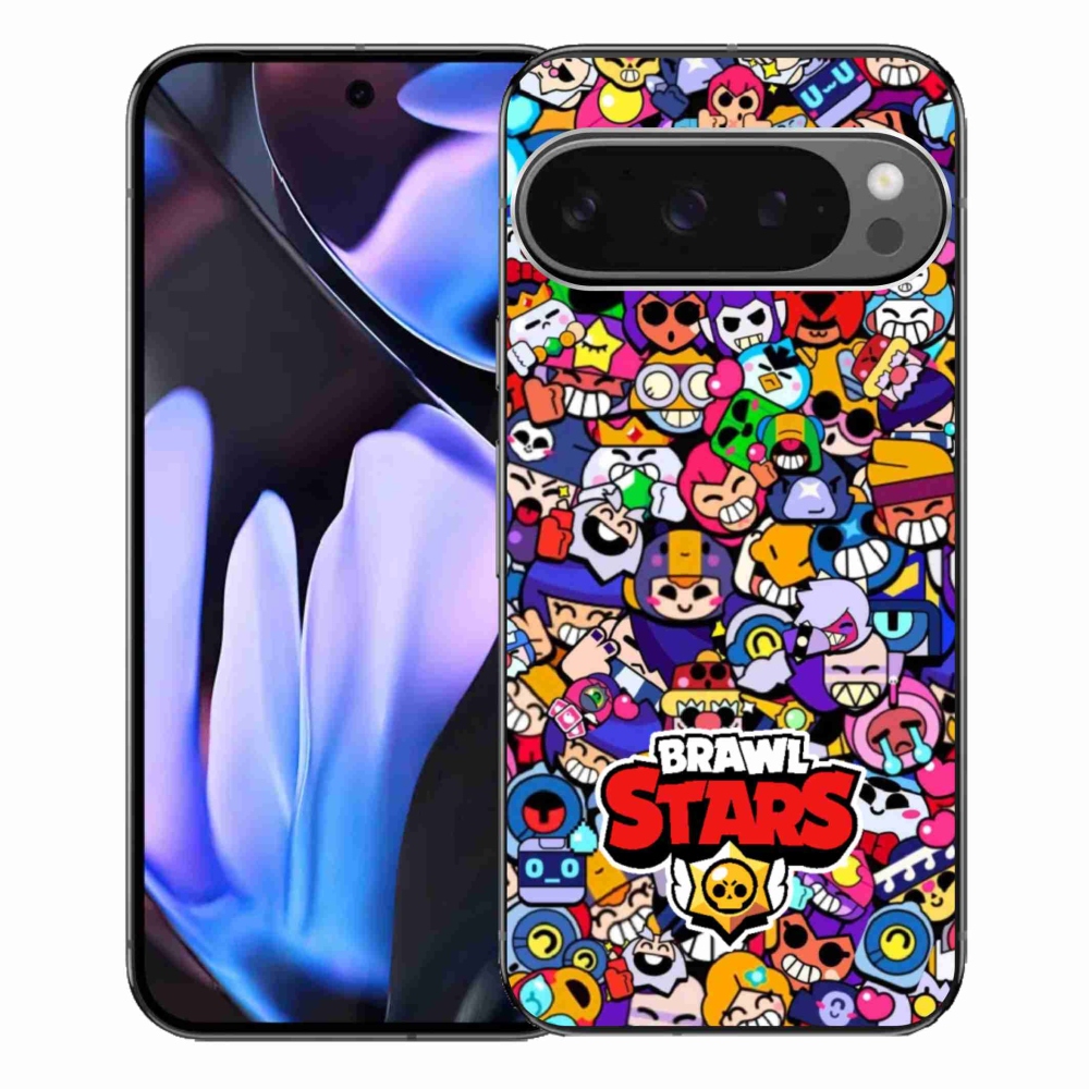 Gelový kryt mmCase na Google Pixel 9 Pro XL - brawl stars 2