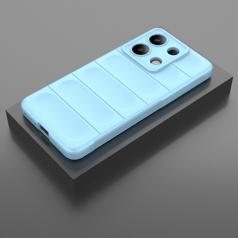 Rugg odolný gelový obal na Xiaomi Redmi Note 13 - světlemodrý
