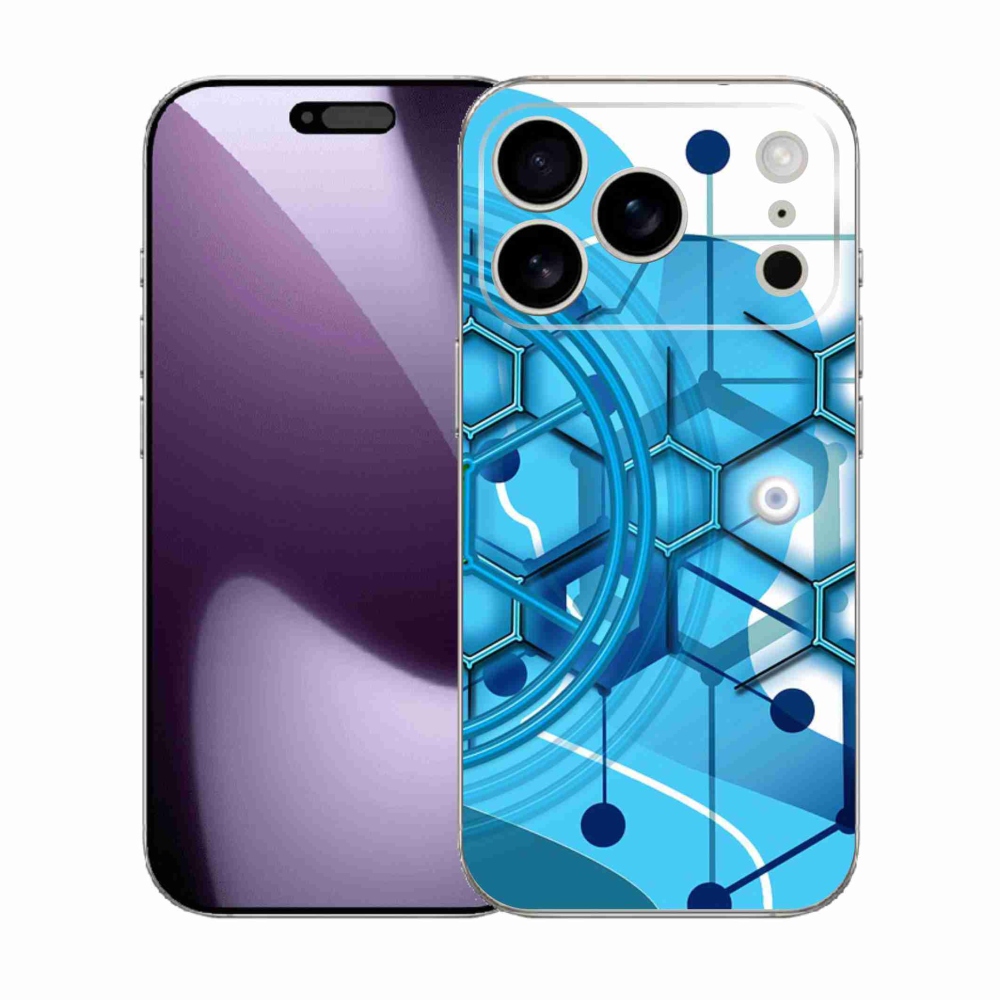 Gelový kryt mmCase na iPhone 17 Pro - abstraktní vzor 2
