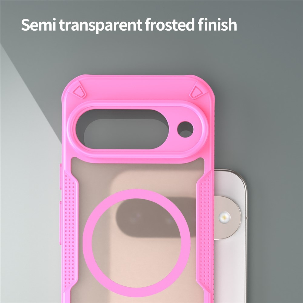 Froste odolný kryt s MagSafe na Google Pixel 10 - růžový
