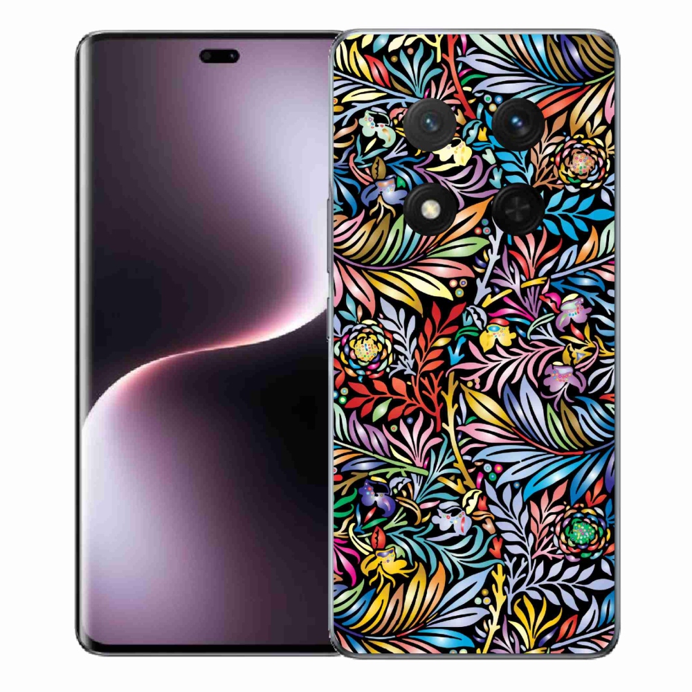 Gelový kryt mmCase na Honor Magic 7 Lite 5G - květiny 5