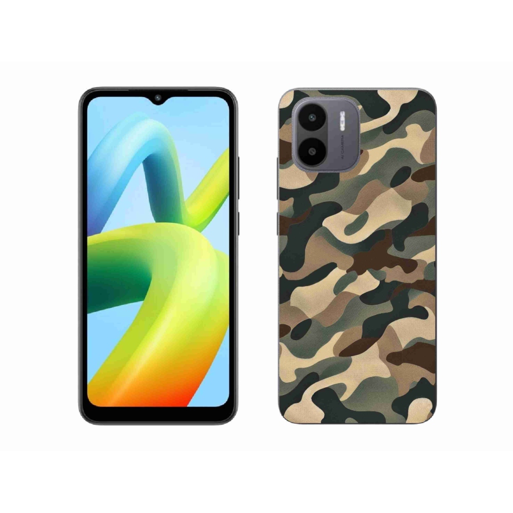 Gelový kryt mmCase na Xiaomi Redmi A1/Redmi A2 - maskáčový vzor 11