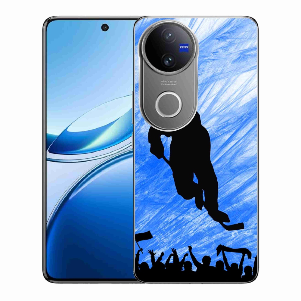 Gelový kryt mmCase na Vivo V50 5G - hokejový hráč