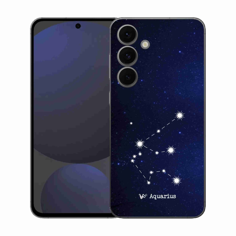 Gelový kryt mmCase na Samsung Galaxy S25 FE - souhvězdí Vodnáře