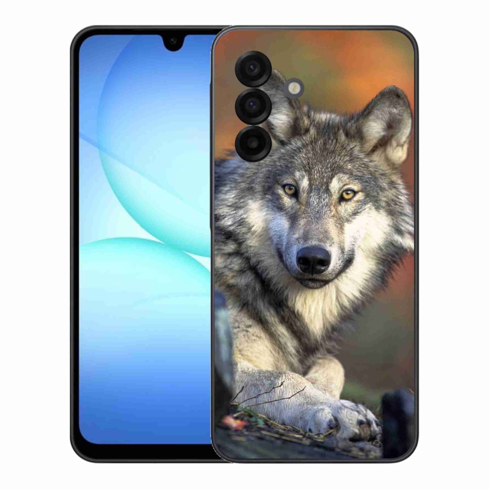 Gelový kryt mmCase na Samsung Galaxy A17 5G - vlk