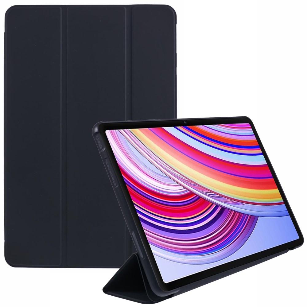 Fold chytré zavírací pouzdro na tablet Xiaomi Redmi Pad Pro 4G/5G - černé
