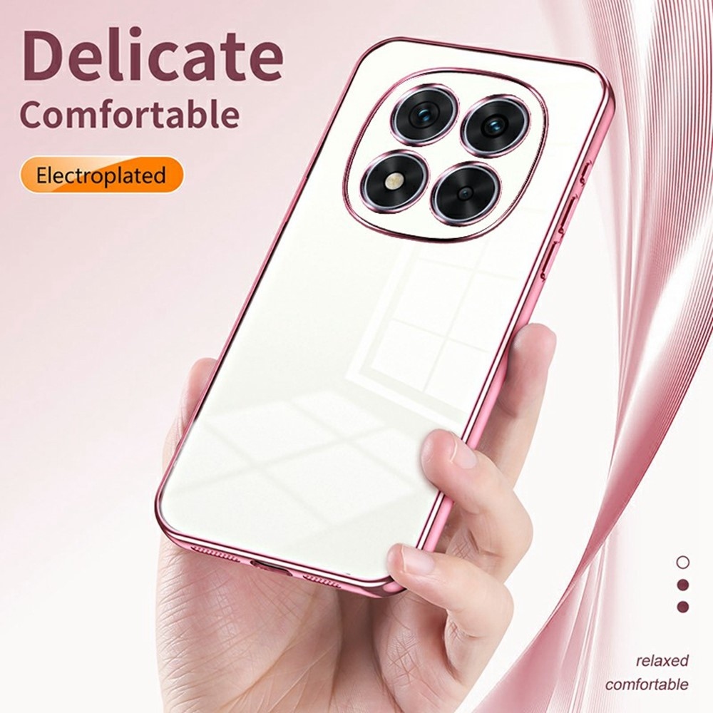 Electro gelový obal na Xiaomi Redmi Note 14 Pro 5G/Poco X7 5G - růžový