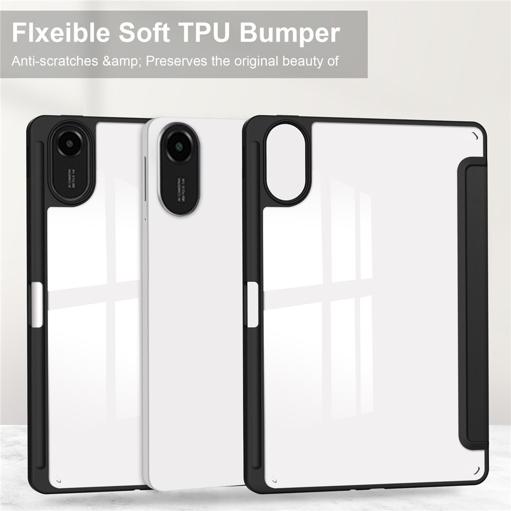 Case chytré zavírací pouzdro na tablet Xiaomi Redmi Pad 2 - černé
