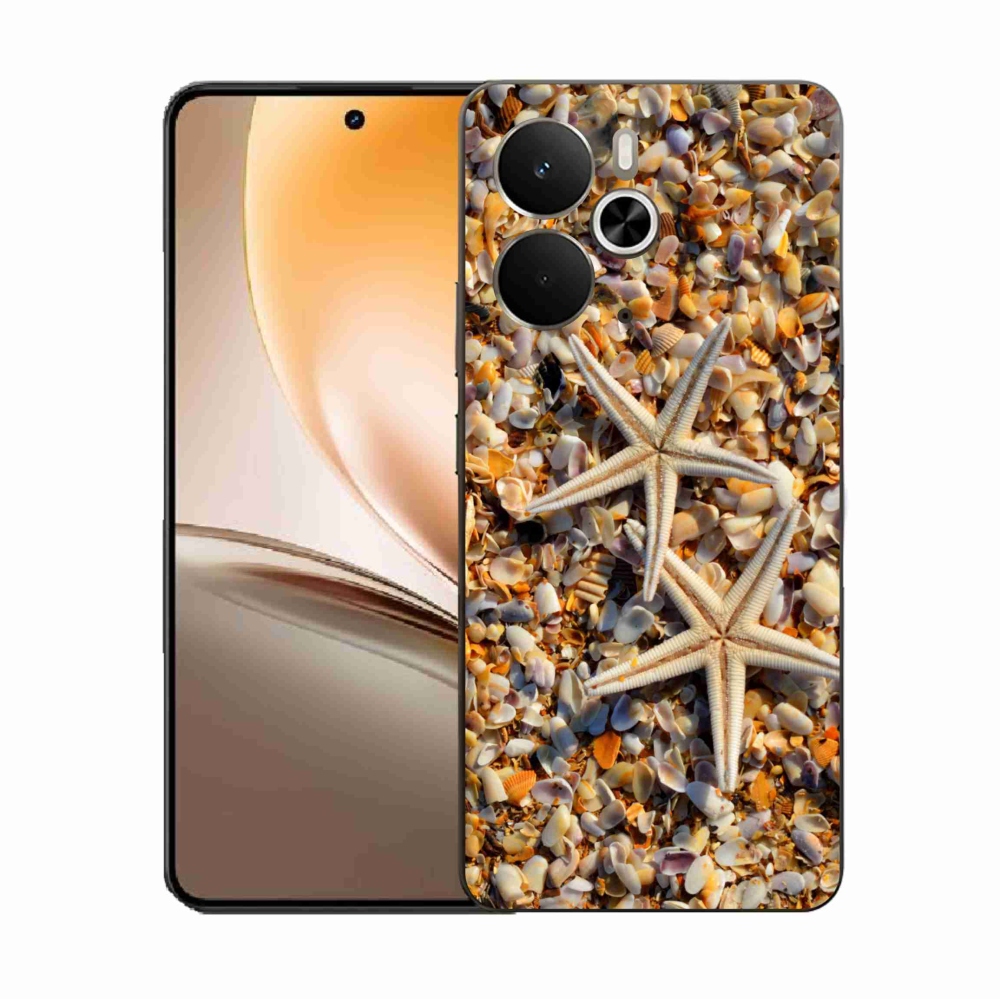 Gelový kryt mmCase na Realme 14 5G - mořské hvězdice